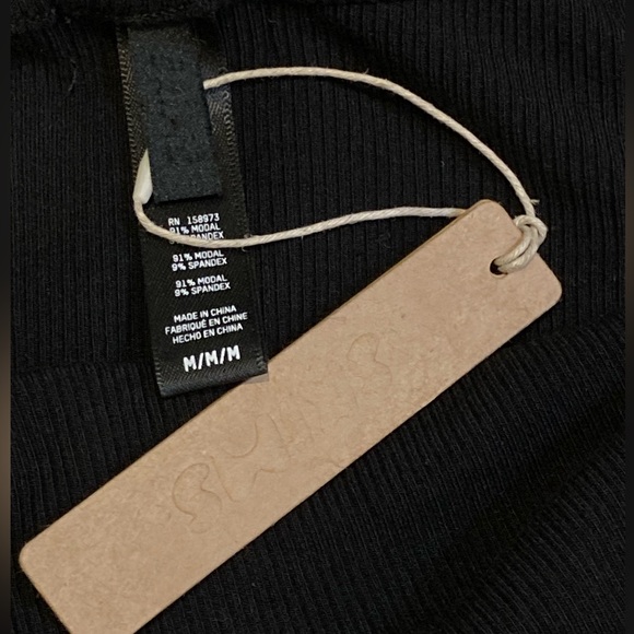 NWT Skims Onyx Soft Lounge Long Slipdress - Sz M - Picture 9 of 10